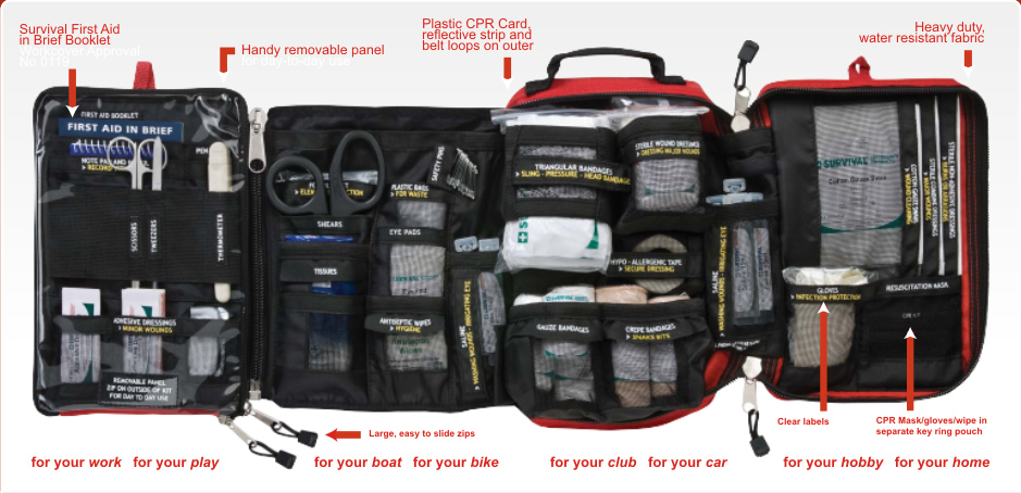 Survival First Aid Kit - Health safety \u0026 W